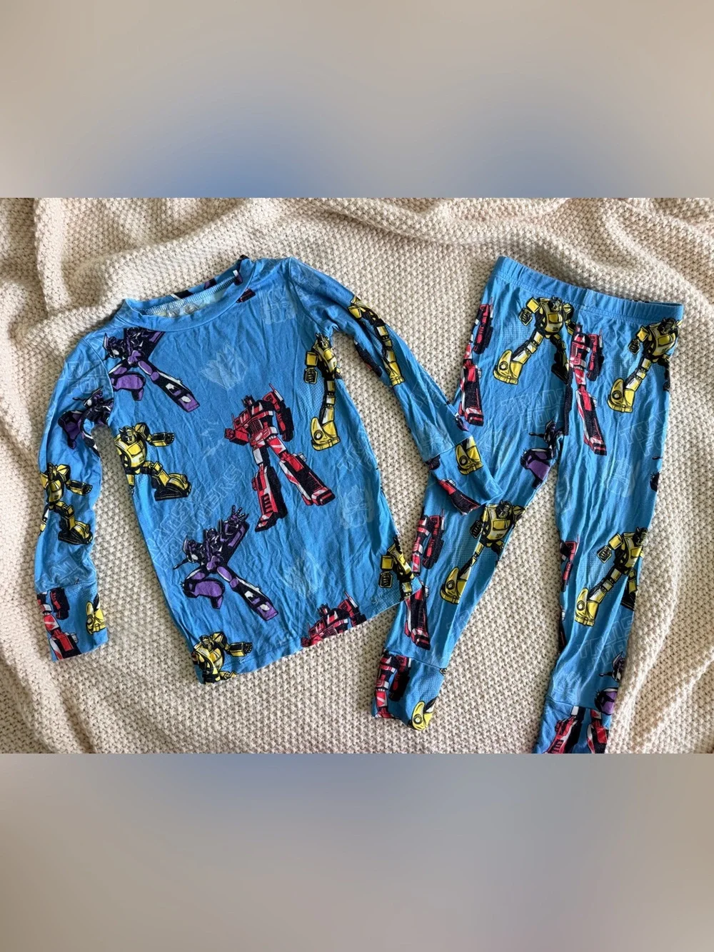 Bums & Roses x Transformers™ Bamboo Pajama Set 🤖💙